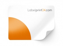 Printed labels on rolls