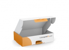 Boîtes en carton à couvercle rabattable à onglets de verrouillage