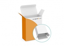 Składane pudełka z klapką do zamykania