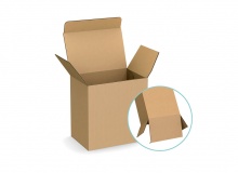 Folding Carton with tuck-in flap - FEFCO 0211