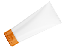 Laminato bianco, neutro - 50 mm - Tappo flip top