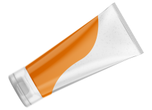 Laminato trasparente, stampato - 50 mm - Tappo flip top