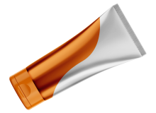 Laminato metallizzato, stampato - 50 mm - Tappo flip top