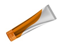 Laminé métallique, imprimé - 35 mm - bouchon flip top