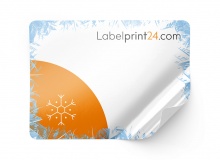 Pellicola PP lucida, adesivo permanente