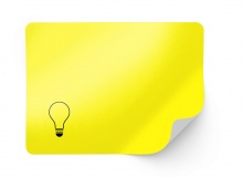 Papier fluorescencyjny, ŻÓŁTY, permanentny