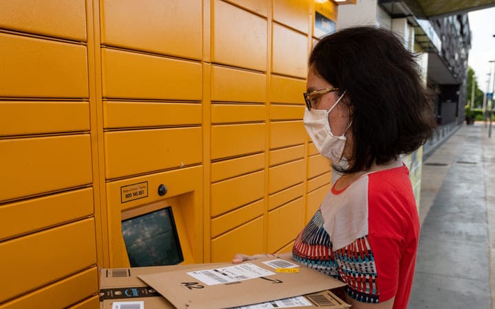 Reduktion von Verpackungsmaterial