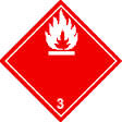 Gefahrstoffklasse 3 Symbol