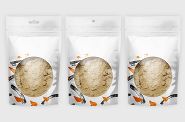 punched hole pouch packaging