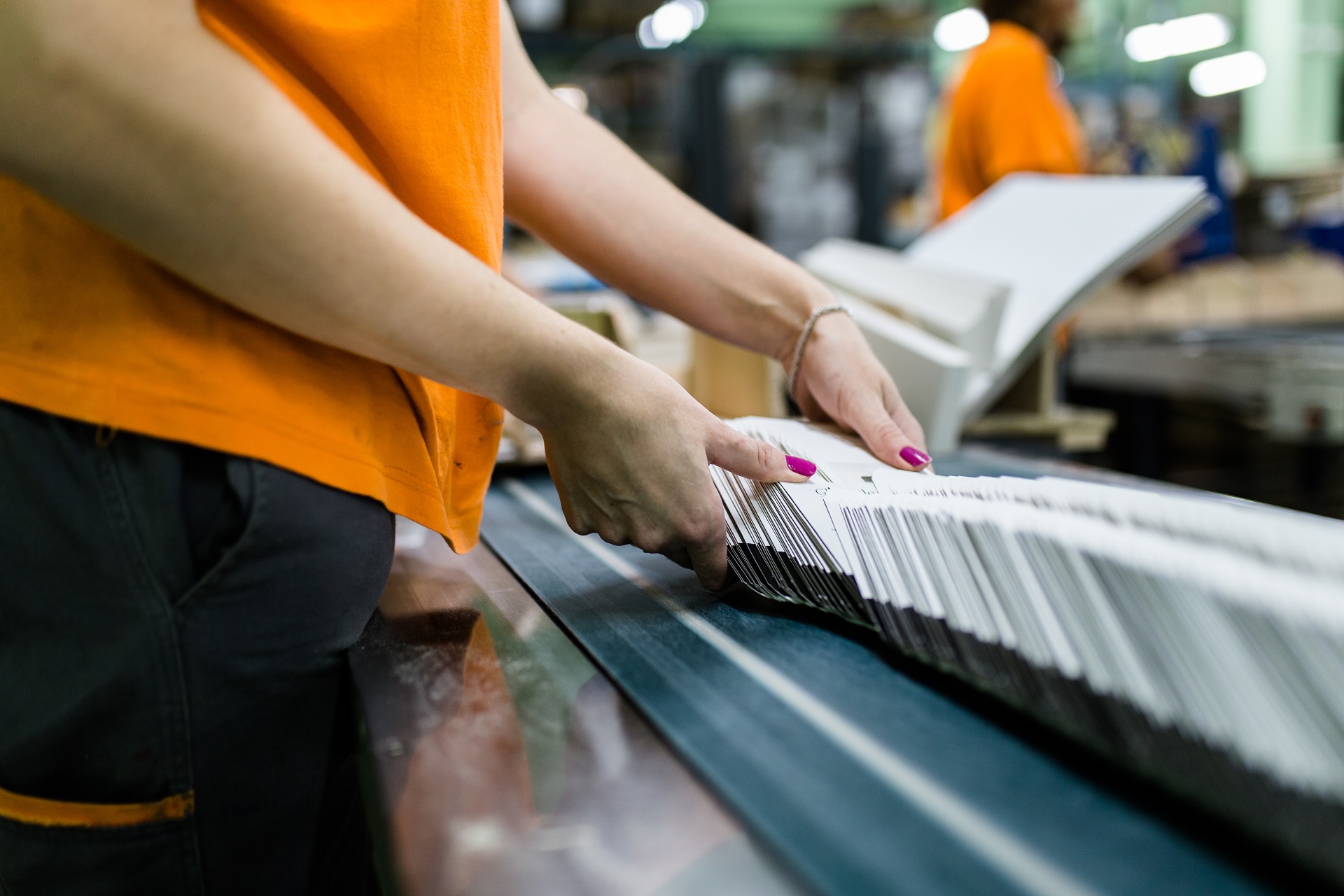 arbeiten in der Druckbranche