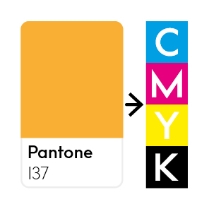 Sonderfarben (Pantone oder HKS)