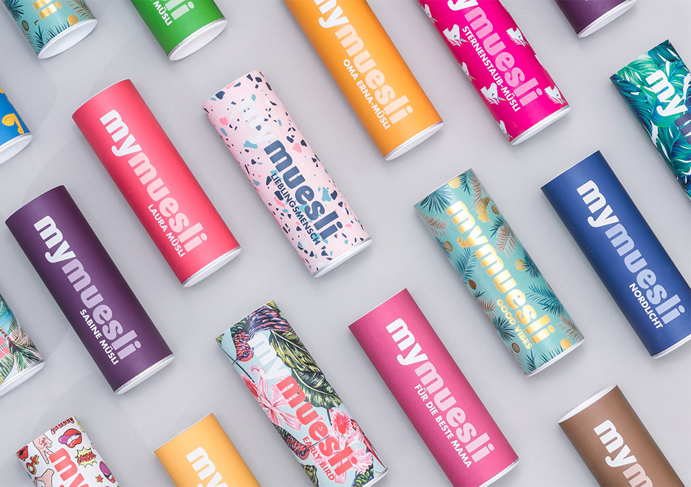 mymuesli verschiedene Designs mymuesli verschiedene Designs
